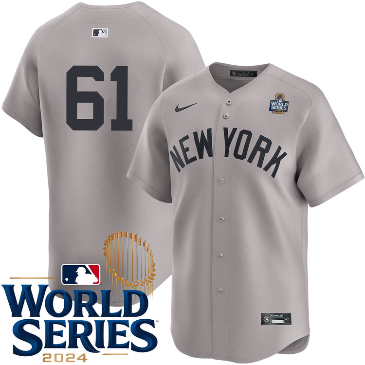 Jake Cousins New York Yankees Road Limited Player World Series Jersey