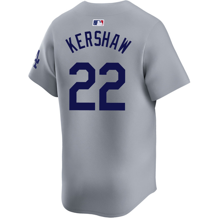 Clayton Kershaw Los Angeles Dodgers Alternate Road Limited World Series Jersey