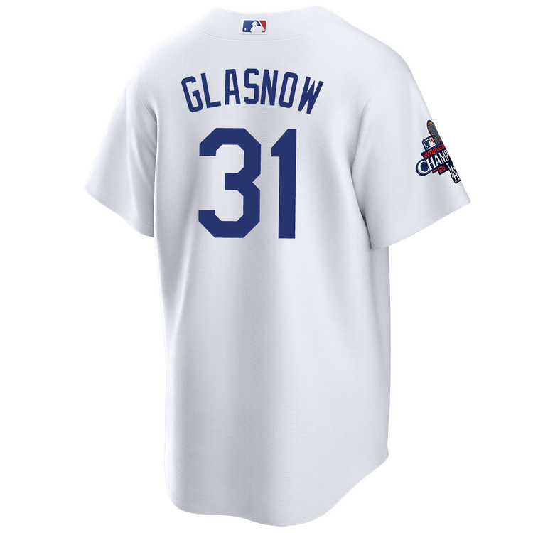 Tyler Glasnow Los Angeles Dodgers Youth Home World Series Champions Jersey