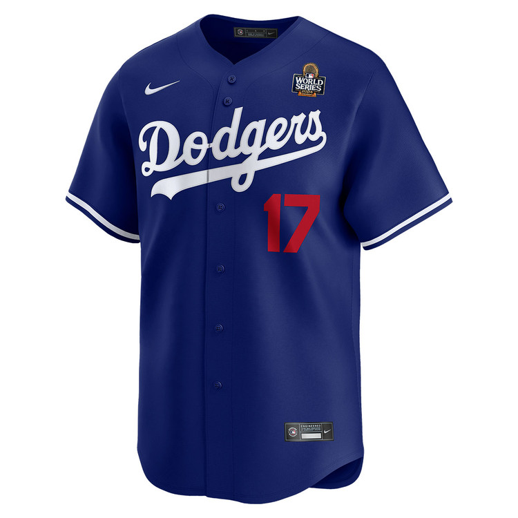 Shohei Ohtani Los Angeles Dodgers Alternate Kanji Limited World Series Jersey