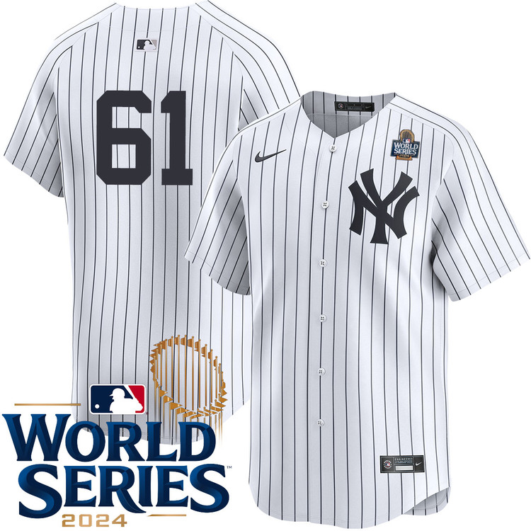 Jake Cousins New York Yankees Youth Home Limited Player World Series Jersey