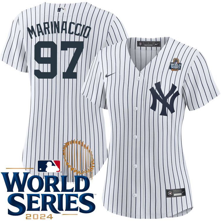 Ron Marinaccio New York Yankees Women's Home World Series Jersey