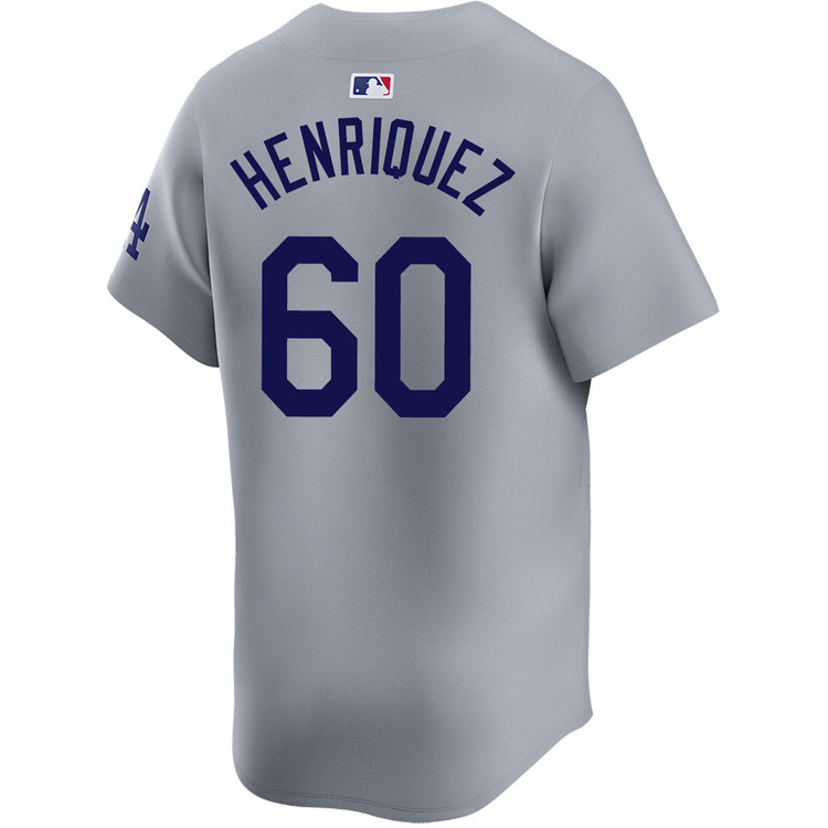 Edgardo Henriquez Los Angeles Dodgers Alternate Road Limited World Series Jersey
