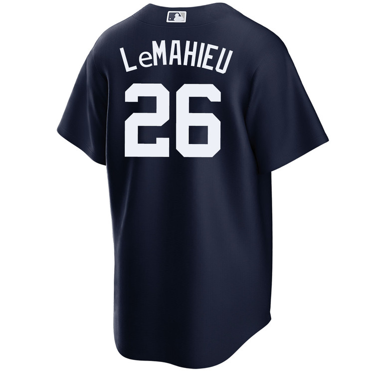 DJ LeMahieu New York Yankees Alternate Navy World Series Jersey