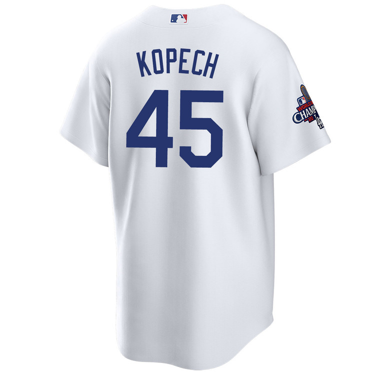 Michael Kopech Los Angeles Dodgers Youth Home World Series Champions Jersey