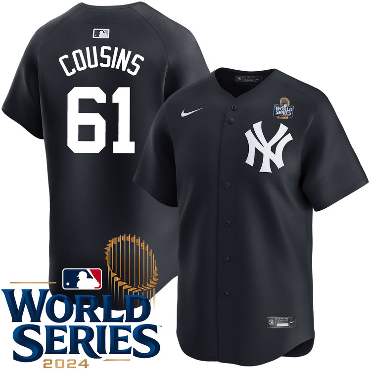 Jake Cousins New York Yankees Alternate Limited World Series Jersey