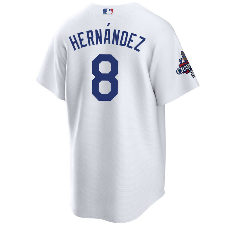 Enrique Hernandez Los Angeles Dodgers Home World Series Champions Jersey