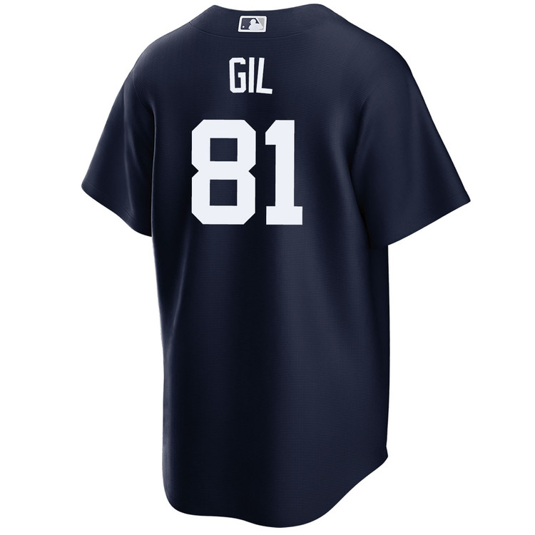 Luis Gil New York Yankees Alternate Navy World Series Jersey
