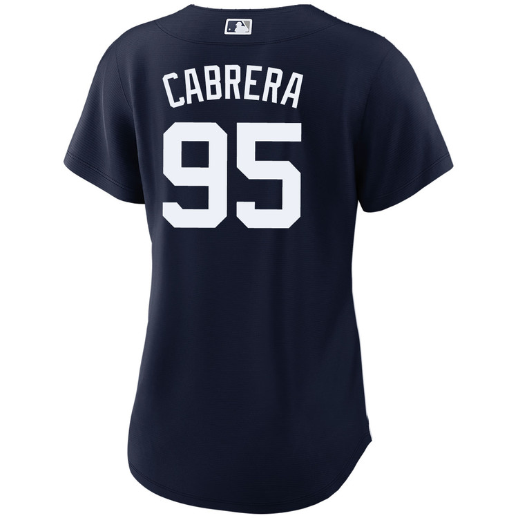 Oswaldo Cabrera New York Yankees Women's Alternate Navy World Series Jersey