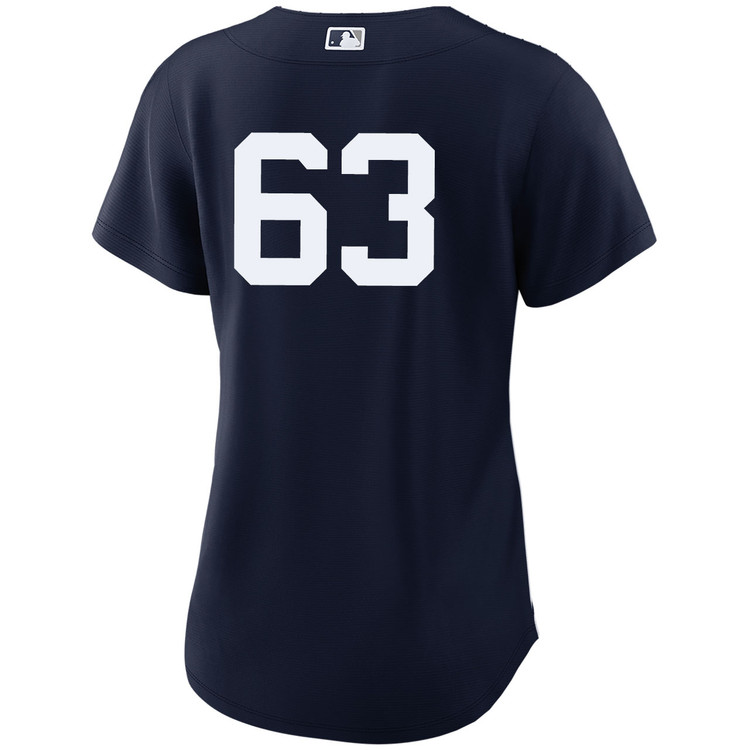 Josh Maciejewski New York Yankees Women's Alternate Navy Player  World Series  Jersey