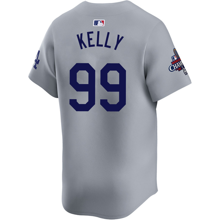 Joe Kelly Los Angeles Dodgers Alternate Road Limited World Series Champions Jersey