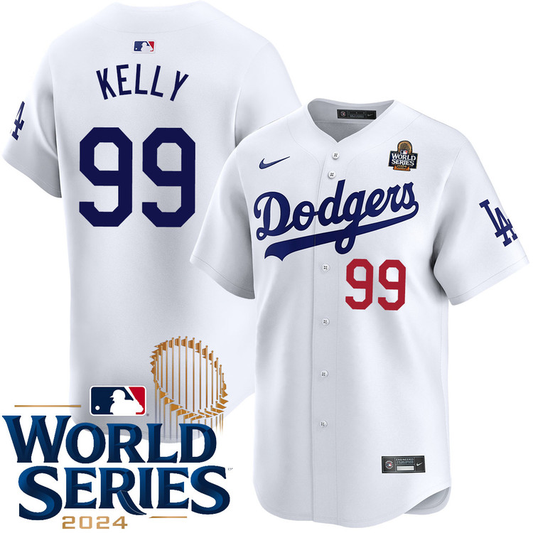 Joe Kelly Los Angeles Dodgers Youth Home Limited World Series Jersey