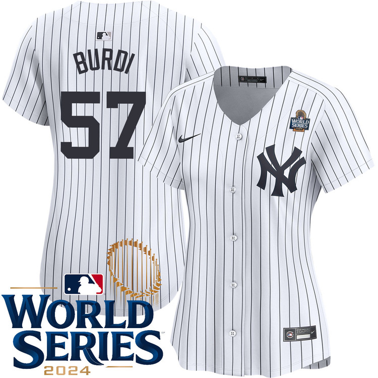 Nick Burdi New York Yankees Women's Home Limited World Series Jersey