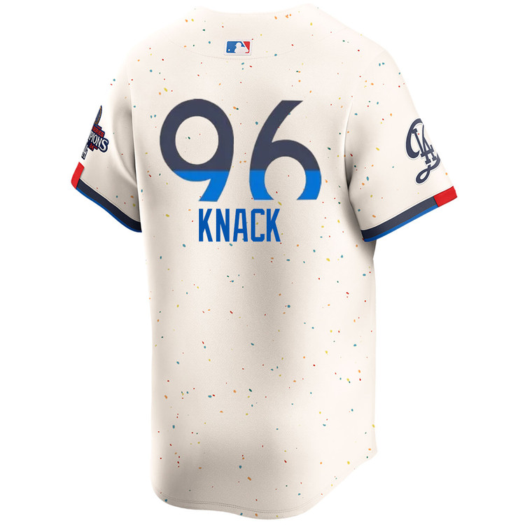 Landon Knack Los Angeles Dodgers City Connect Limited World Series Champions Jersey