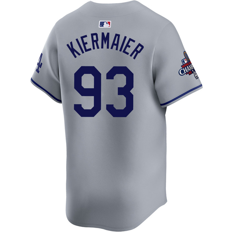 Kevin Kiermaier Los Angeles Dodgers Road Limited World Series Champions Jersey