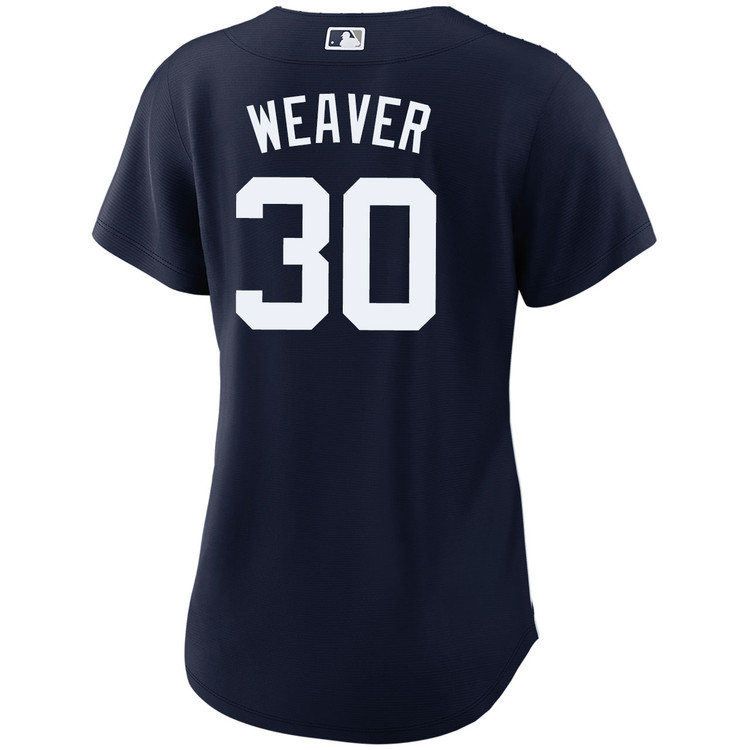 Luke Weaver New York Yankees Women's Alternate Navy World Series Jersey