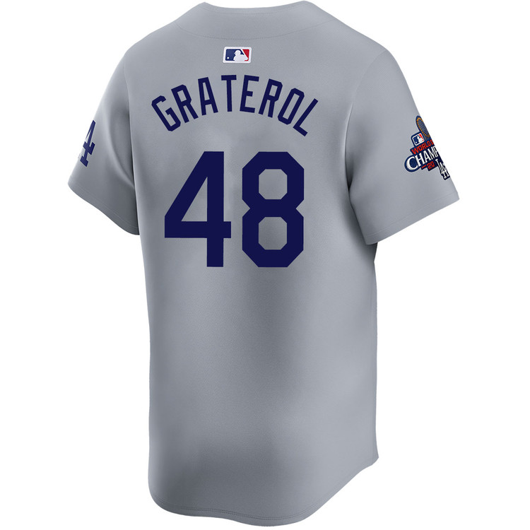 Brusdar Graterol Los Angeles Dodgers Alternate Road Limited World Series Champions Jersey
