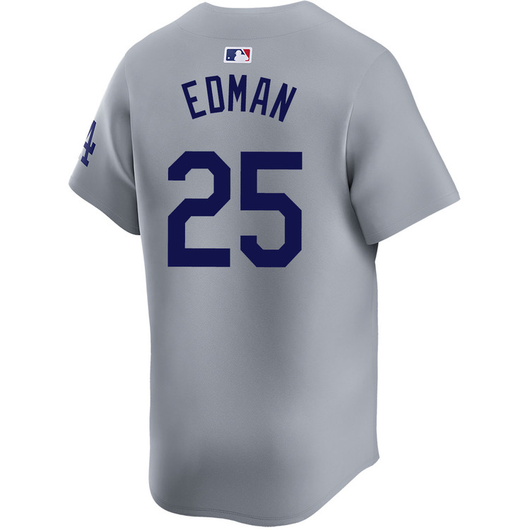 Tommy Edman Los Angeles Dodgers Alternate Road Limited World Series Jersey