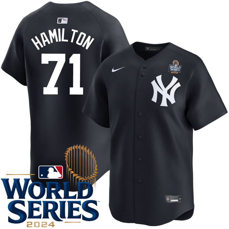 Ian Hamilton New York Yankees Alternate Limited World Series Jersey
