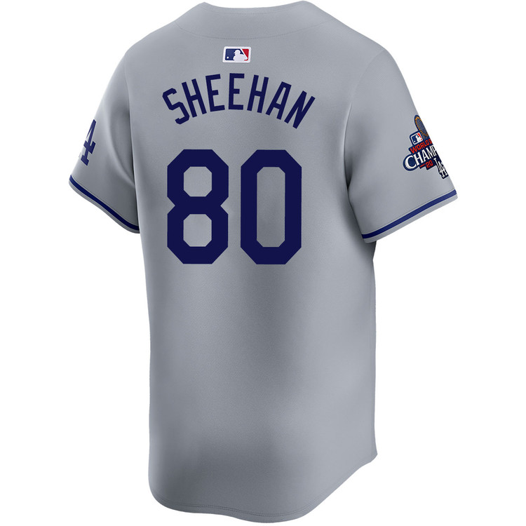Emmet Sheehan Los Angeles Dodgers Road Limited World Series Champions Jersey
