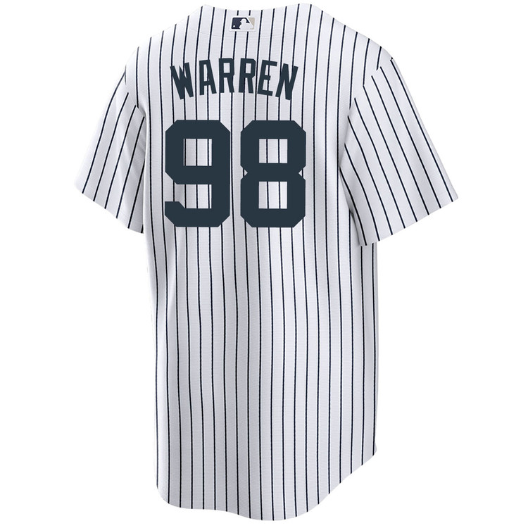 Will Warren New York Yankees Youth Home World Series Jersey