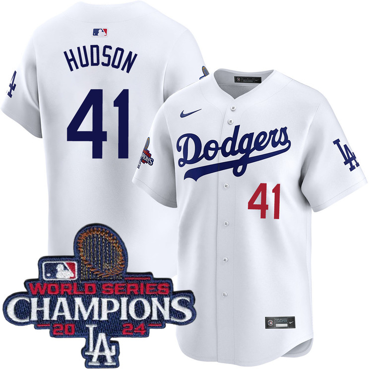 Daniel Hudson Los Angeles Dodgers Home Limited World Series Champions Jersey