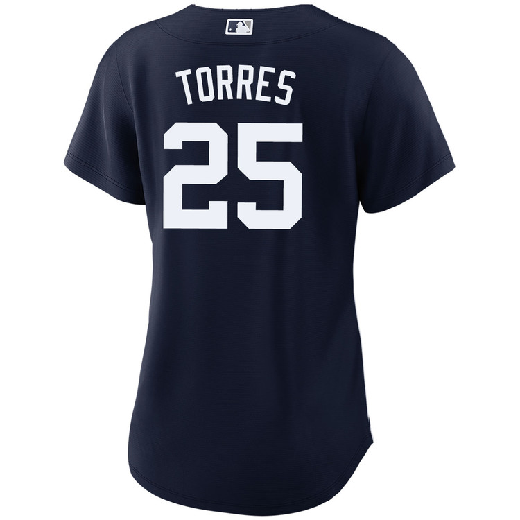 Gleyber Torres New York Yankees Women's Alternate Navy World Series Jersey