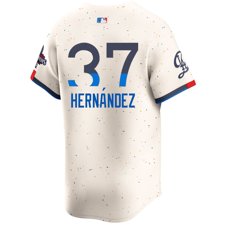Teoscar Hernandez Los Angeles Dodgers City Connect Limited World Series Champions Jersey