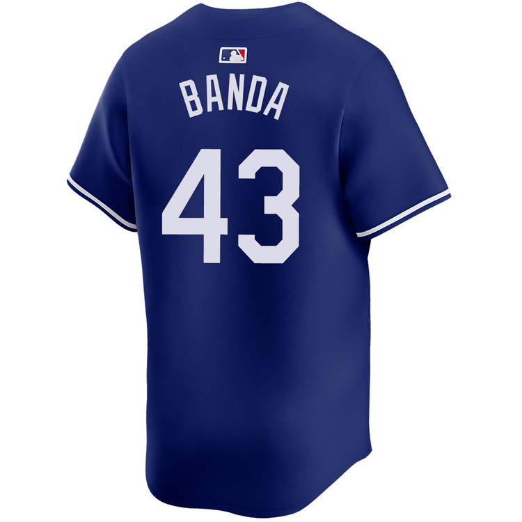 Anthony Banda Los Angeles Dodgers Alternate Royal Limited World Series Jersey