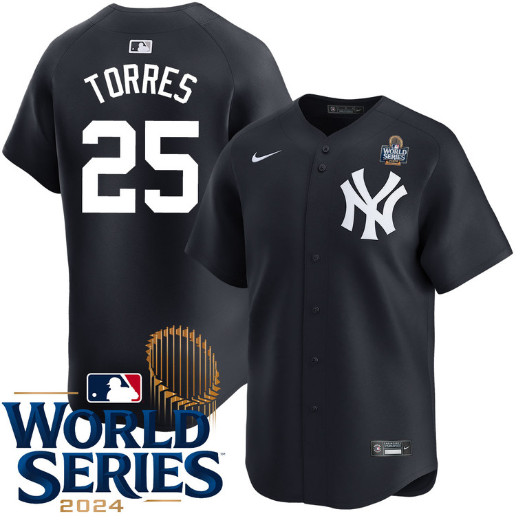 Gleyber Torres New York Yankees Alternate Limited World Series Jersey