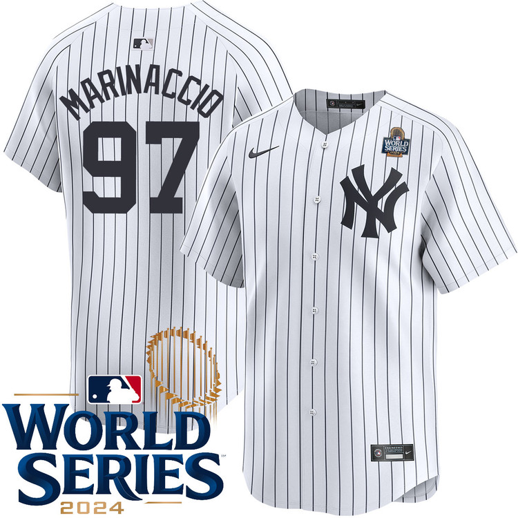 Ron Marinaccio New York Yankees Home Limited World Series Jersey
