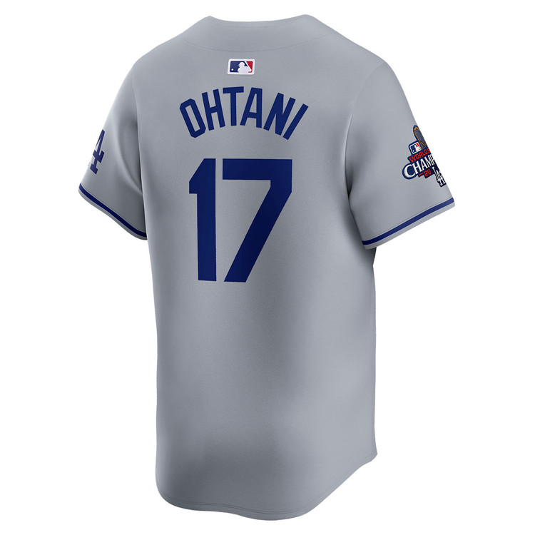 Shohei Ohtani Los Angeles Dodgers Road Limited World Series Champions Jersey