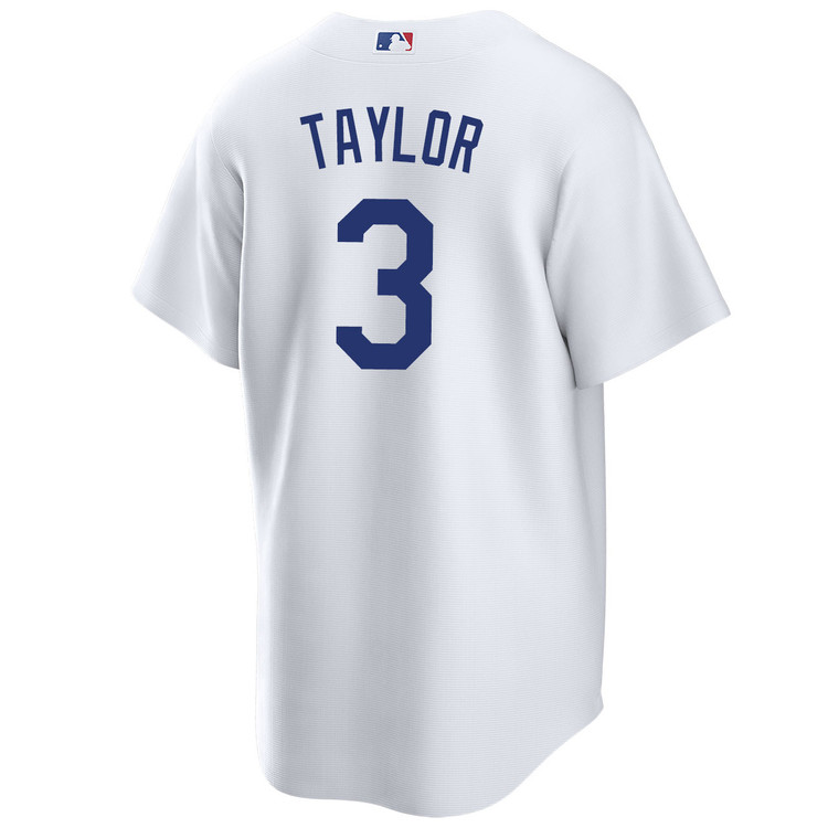 Chris Taylor Los Angeles Dodgers Youth Home World Series Jersey
