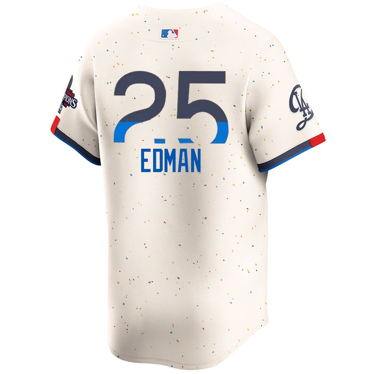 Tommy Edman Los Angeles Dodgers City Connect Limited World Series Champions Jersey