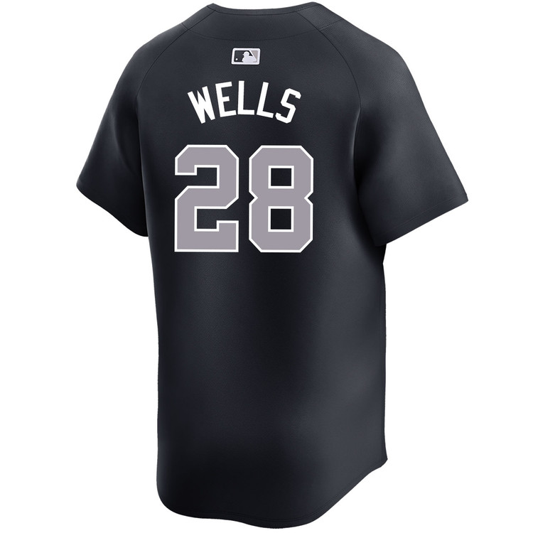 Austin Wells New York Yankees Alternate Road Limited World Series Jersey