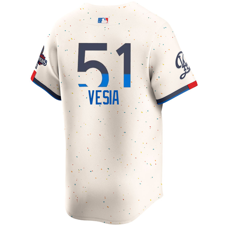 Alex Vesia Los Angeles Dodgers City Connect Limited World Series Champions Jersey