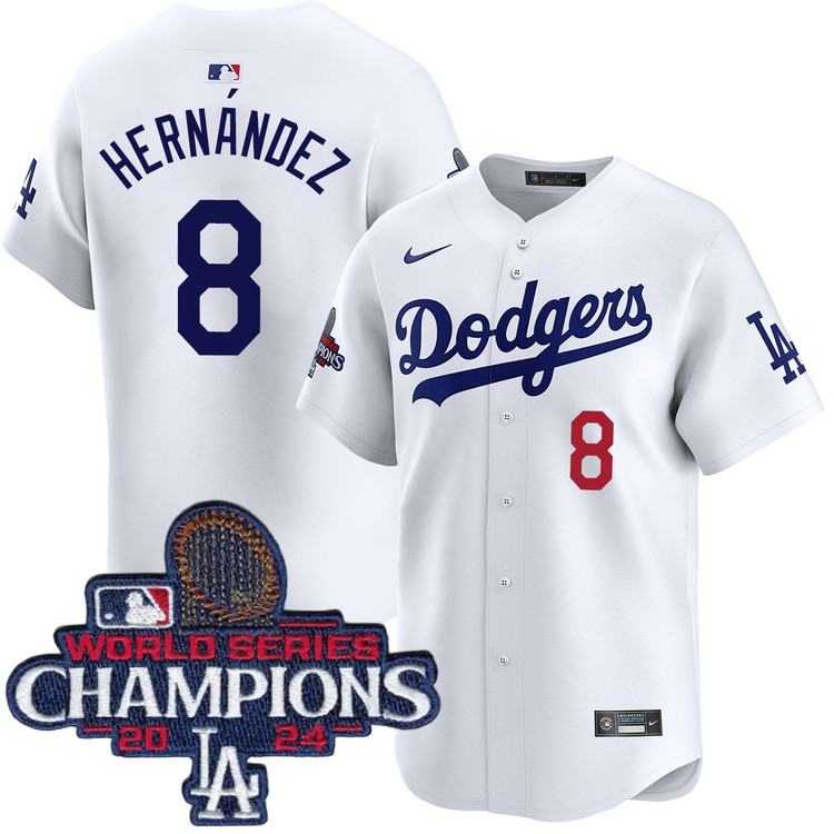 Enrique Hernandez Los Angeles Dodgers Home Limited World Series Champions Jersey