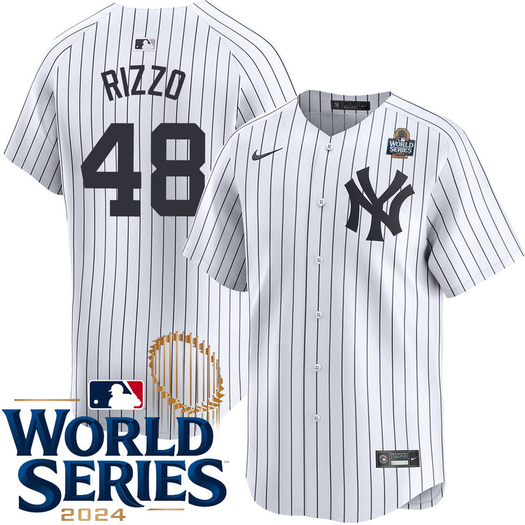 Anthony Rizzo New York Yankees Youth Home Limited World Series Jersey