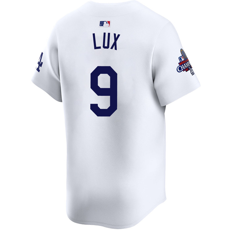 Gavin Lux Los Angeles Dodgers Youth Home Limited World Series Champions Jersey