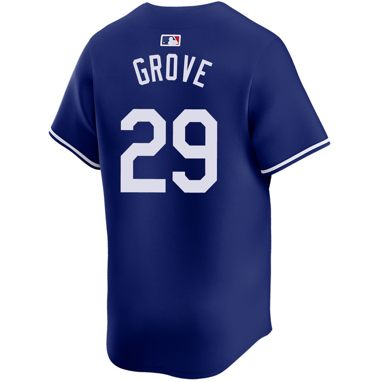 Michael Grove Los Angeles Dodgers Alternate Royal Limited World Series Jersey