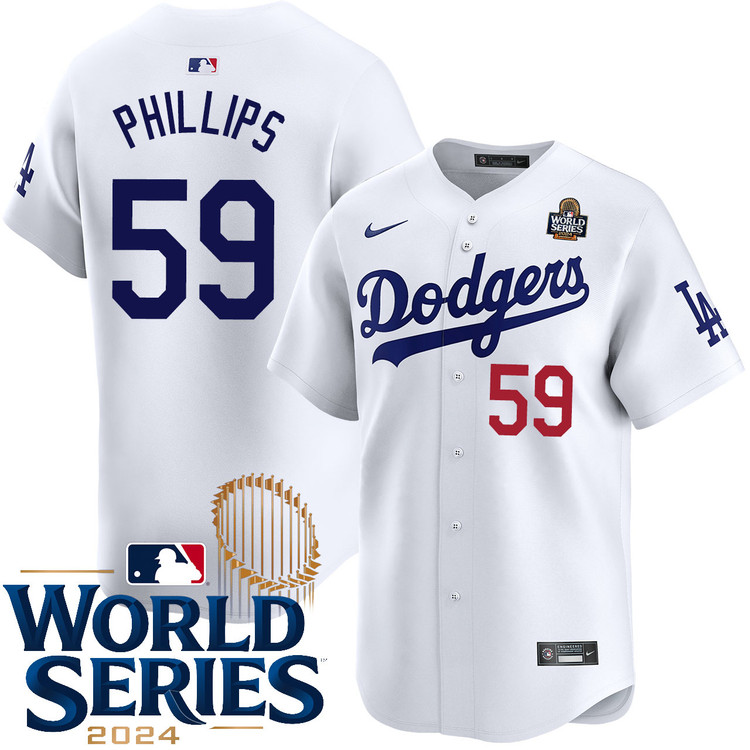 Evan Phillips Los Angeles Dodgers Home Limited World Series Jersey