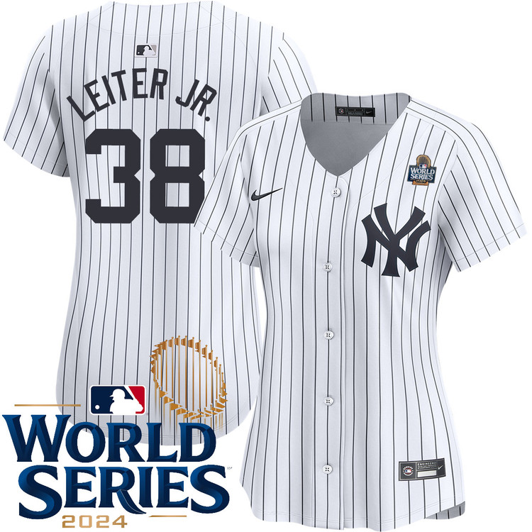 Mark Leiter Jr. New York Yankees Women's Home Limited World Series Jersey