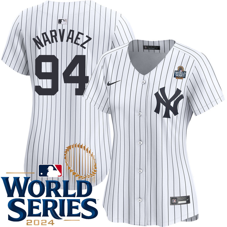Carlos Narvaez New York Yankees Women's Home Limited World Series Jersey