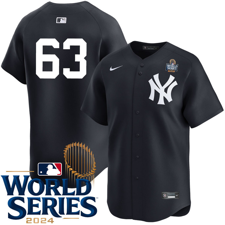 Josh Maciejewski New York Yankees Alternate Limited Player World Series Jersey