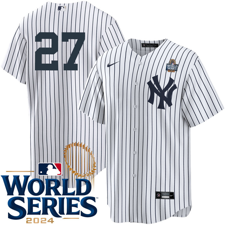 Giancarlo Stanton New York Yankees Youth Home Player World Series Jersey