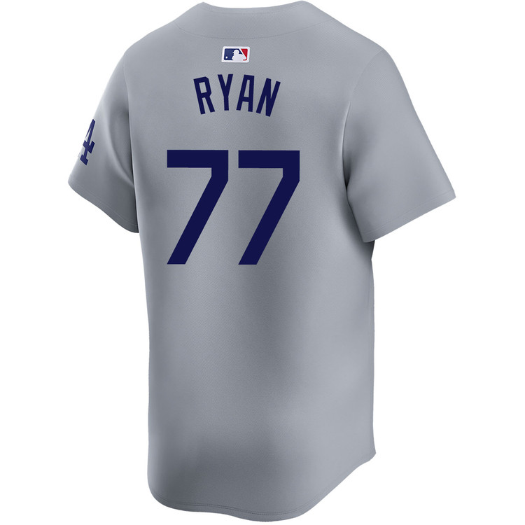 River Ryan Los Angeles Dodgers Alternate Road Limited World Series Jersey