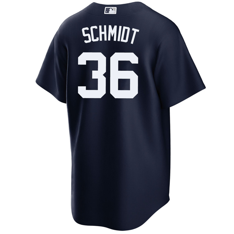 Clarke Schmidt New York Yankees Alternate Navy World Series Jersey