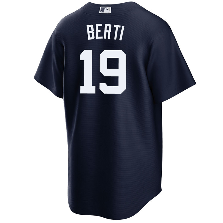 Jon Berti New York Yankees Alternate Navy World Series Jersey