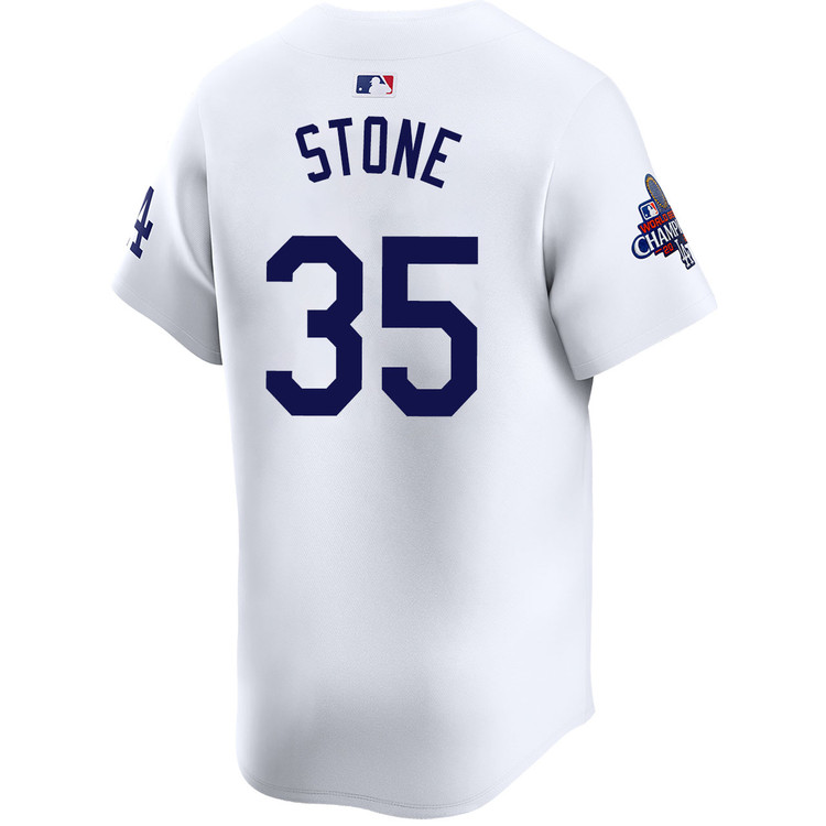 Gavin Stone Los Angeles Dodgers Home Limited World Series Champions Jersey
