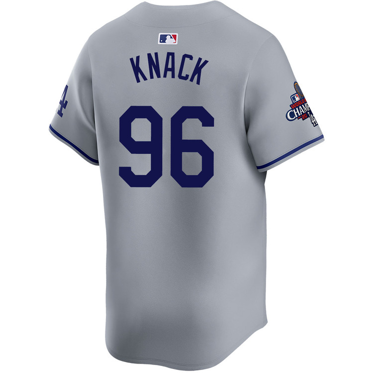 Landon Knack Los Angeles Dodgers Road Limited World Series Champions Jersey